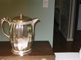 Water Pitcher, porcelain lined, pat 1868