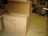 More bathroom cabinets
