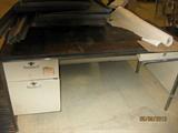 Multiple office desks.