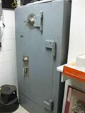 Gary Safe Co. Cashier's Drop Safe
35" W x 32" D x 5'6" T
Will require a safe mover.
We have the keys and combination.