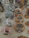                 Collection of small baskets