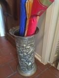                    Brass umbrella stand