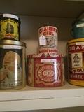                   More vintage tins