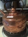                   Copper tea kettle