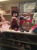               Several other dolls; varied toys