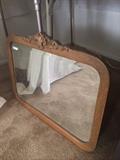                    Antique mirror