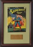 1943 Superman No.24 Patriotic Flag Issue Comic