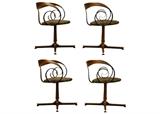 4 Pc. George Mulhauser "Sultana" Dining Chair Lot