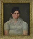 Attrib. Ammi Phillips (1788-1865) Portrait #1