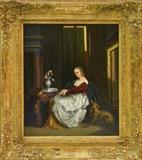 Jean Platteel (19th Century) Original Oil Painting