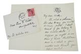 11 Pc. Original Zane Grey Letters to His Wife