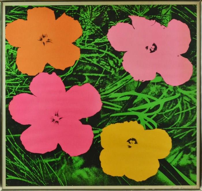 Andy Warhol (American 1928-1987) Flowers 1964
