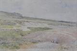 Childe F. Hassam (1859-1935) "Sand Dunes"