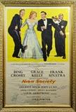 Cast Autographed "High Society" Movie Poster