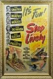 Cast Autographed "Step Lively" Movie Poster