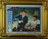 Sinatra Signed "Not As A Stranger" Lobby Card