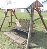 Love! We have one here on the farm & our grandchildren refer to it as our "Family Swing" .. of course this warms my heart.