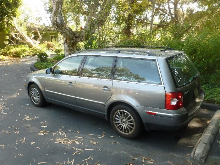 2004 Volkswagen Passat wagon with only 13,800 miles. Always garaged.