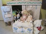 FARM STYLE PINE CABINET