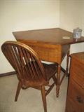 VINTAGE PECAN CORNER DESK