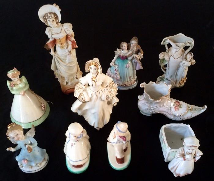 Unique collectible porcelain figurines !