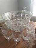                 Punch bowl & cups
