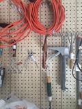             Electrical cords and hand tools