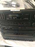               Sharp cassette player
