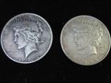 2 Silver Dollars