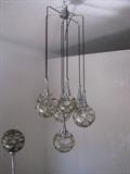 Doria Seven Light Mid Century Hanging Light