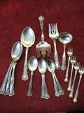 1899 Gorham Buttercup Sterling Silver, Mostly Serving Pieces