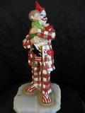 Ron Lee Clown Figurine Large, Frosty Precious Love