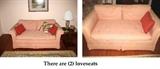 2 loveseats
