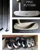 PING PUTTERS AND GOLF SHOES