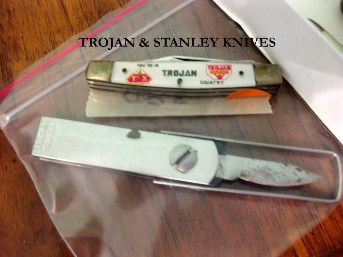 Trojan & Stanley knives