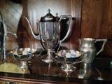 SILVER PLATE COFFEE SET