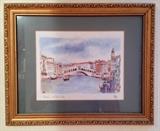 ORIGINAL WATER COLOR OF VENICE