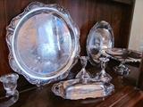 Sterling and Silver Plate
