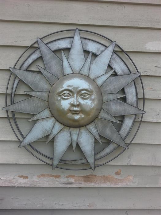 Large Metal Sun - wall art