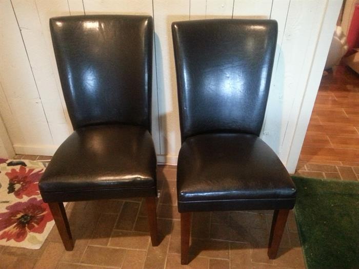 2 of a set of 8 chairs