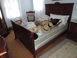 Stanley Bed sold with the mattress and boxspring