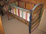 Painted cradle