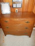 Antique oak chest