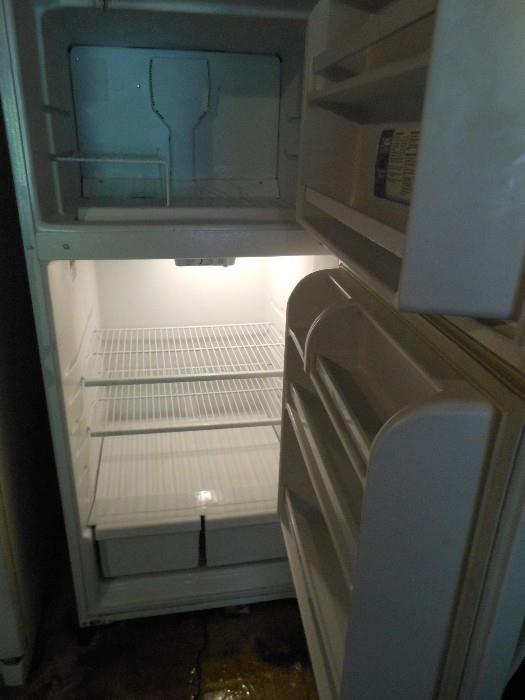 Estate refrigerator interior