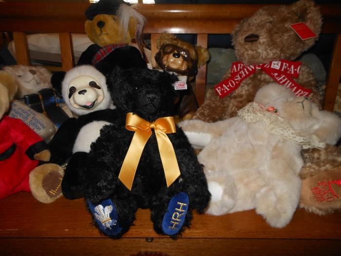 F.A.O. Schwartz/Harrods..collectible bears