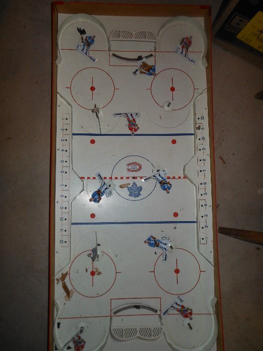 Vintage NHL hockey game