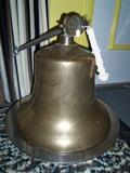 Large brass ships bell