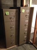 two fireproof filing cabinets for sale