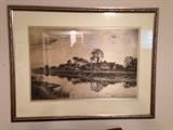 Vintage etchings and photos for sale