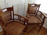 Pair of chairs - we believe they came from David Smith
